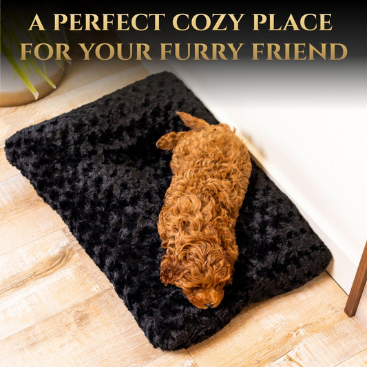 Cozy Canine Plush Dog Bed