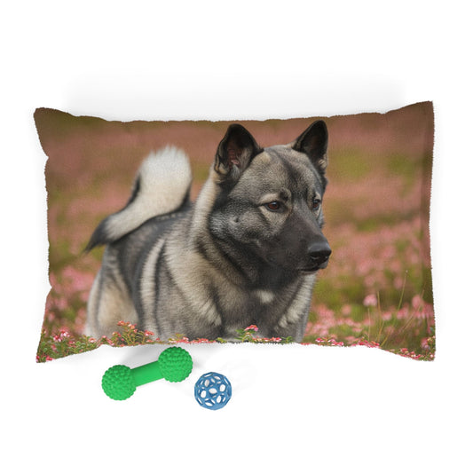Norwegian Elkhound Pet Bed