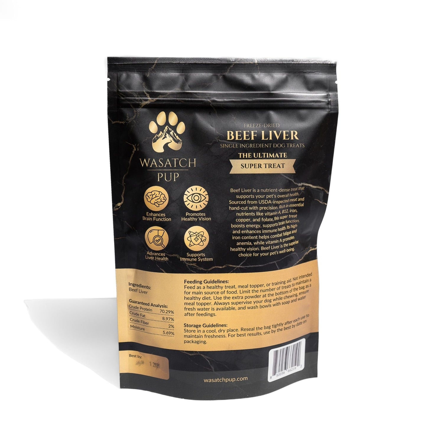 Freeze-Dried Beef Liver | Single Ingredient Dog Treats