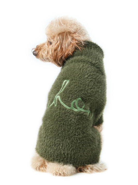 Eskimo Fuzzy Sweater - Green