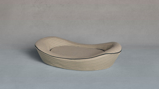 Timeless Dog Bed in Finch & Flint