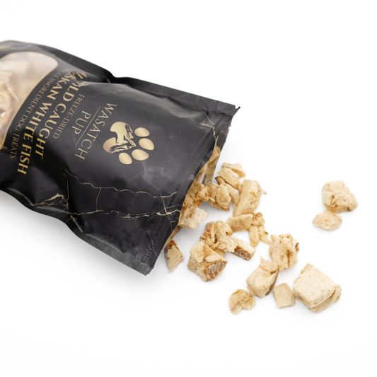 Freeze-Dried Alaskan Whitefish | Single Ingredient Dog Treats