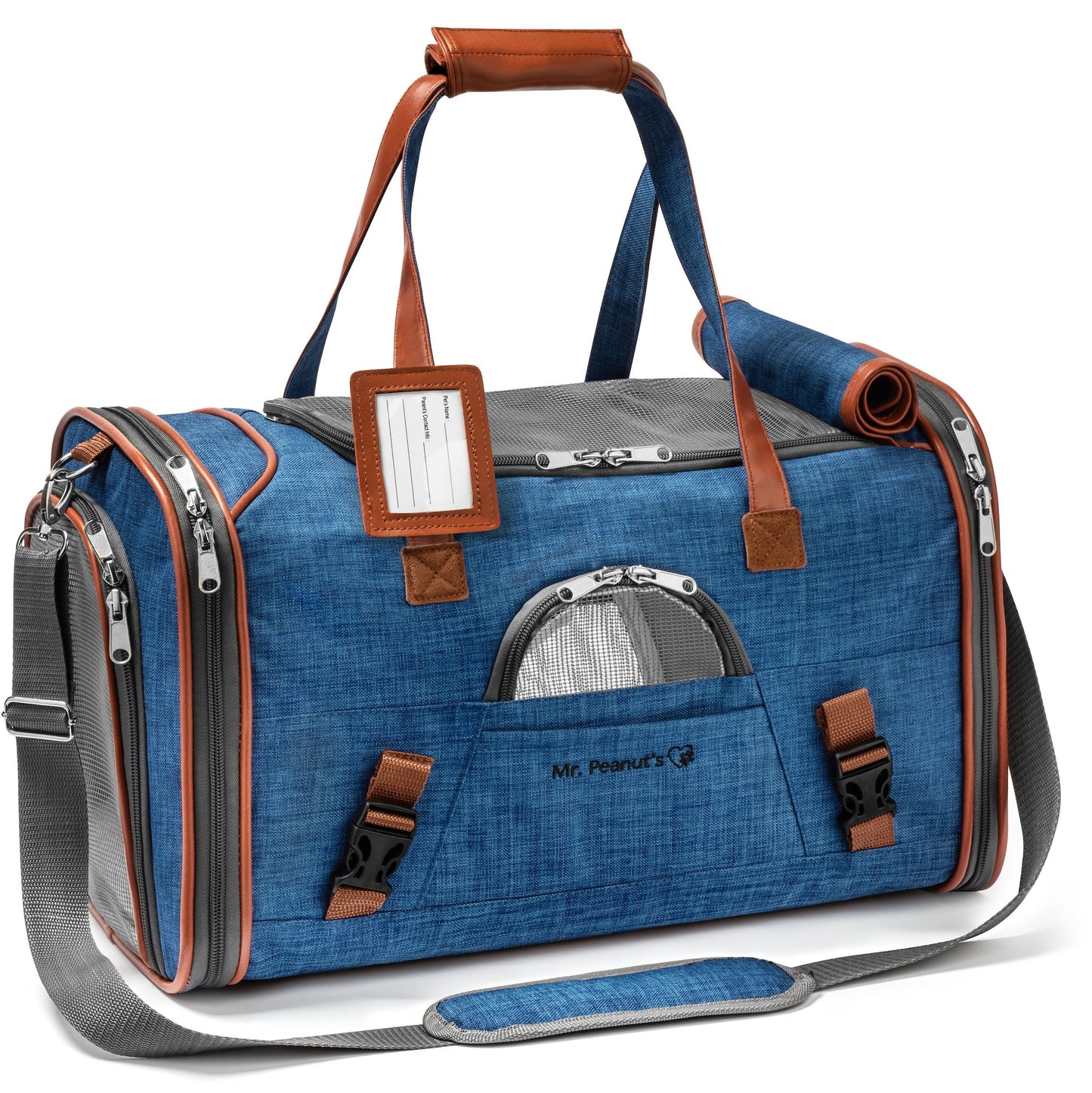 Mr. Peanut's Gold Series Standard Size Airline Compliant Pet Carrier