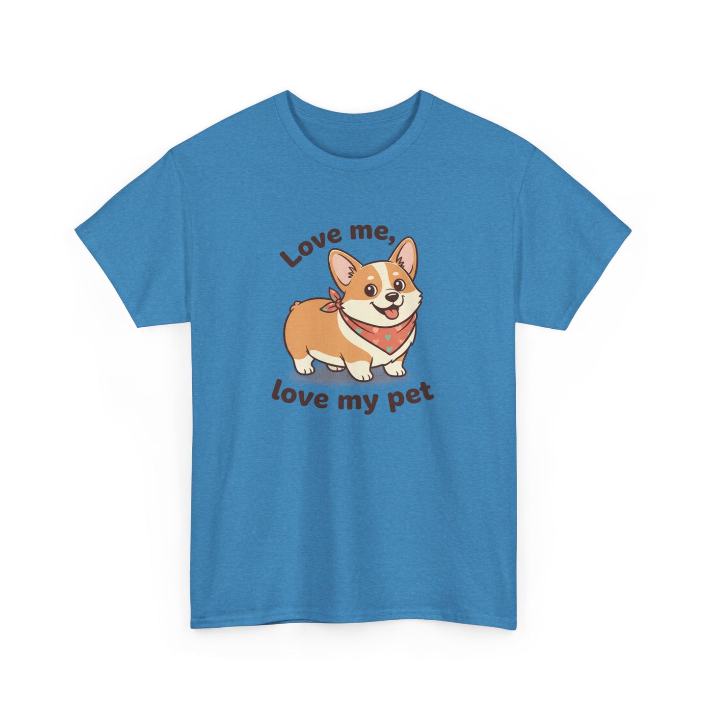 Corgi 'Love Me, Love My Pet' T-Shirt