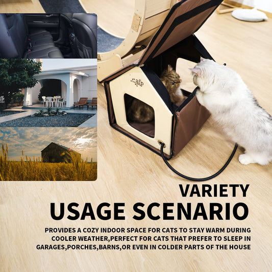 Thermo Kitty Home Outdoor Heated Cat House