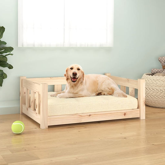 dog bed 75.5x55, solid pine wood;   dog bed 105.5x75