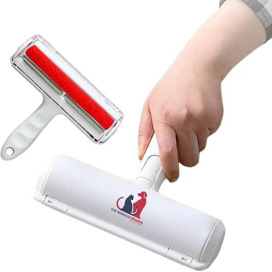 The Miracle Brands Pet Hair Remover Roller - RED
