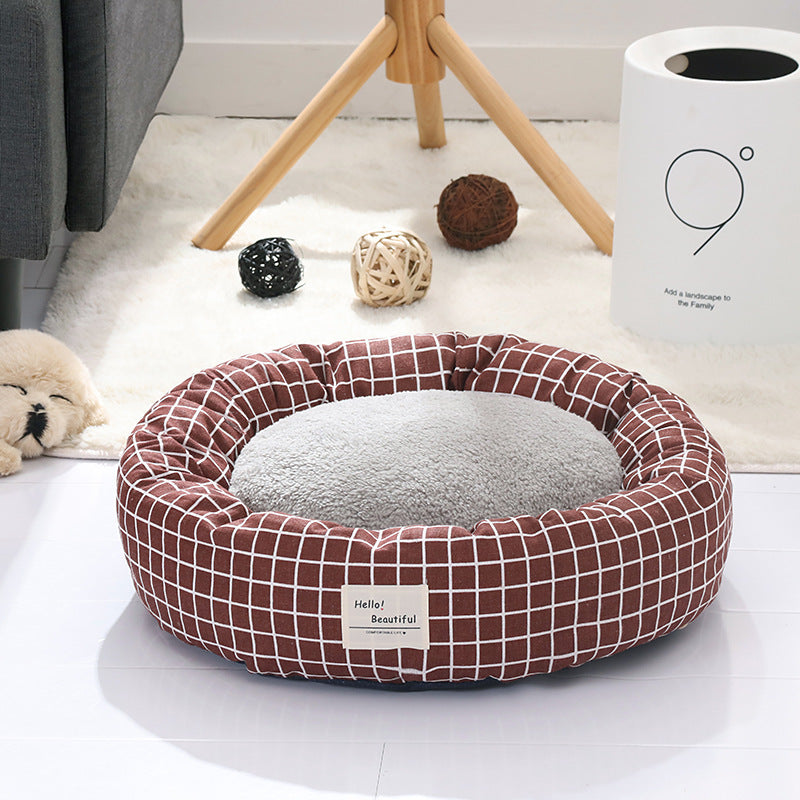 Flax Tart Comfy Pet Bed