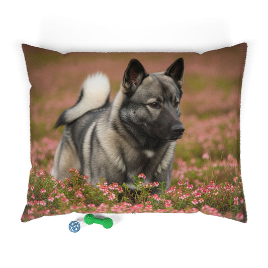 Norwegian Elkhound Pet Bed
