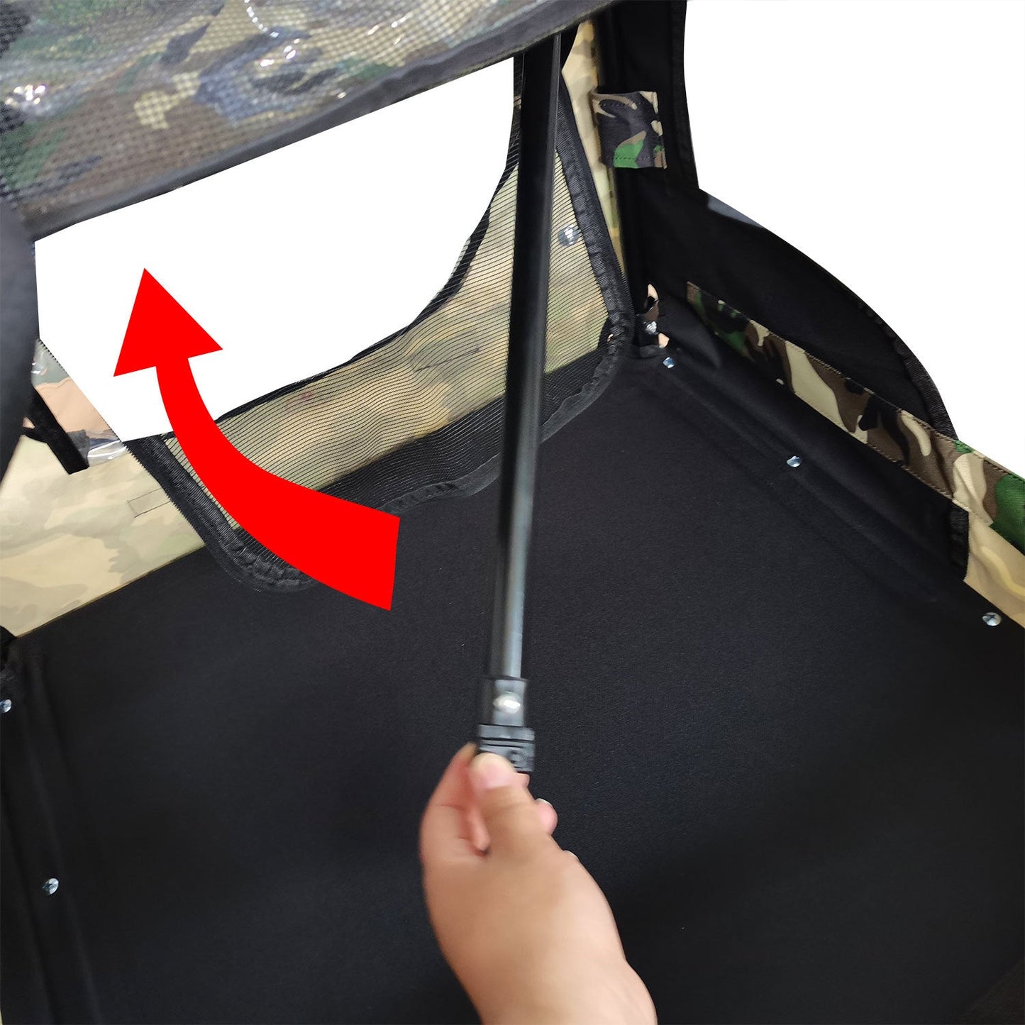 Pet Bike Trailer Dog Cart for Bicycle,Suitable for Small and Medium Pets, Easy Folding Cart Frame, Quick Release Wheel, Non-Slip Floor, Internal Leash