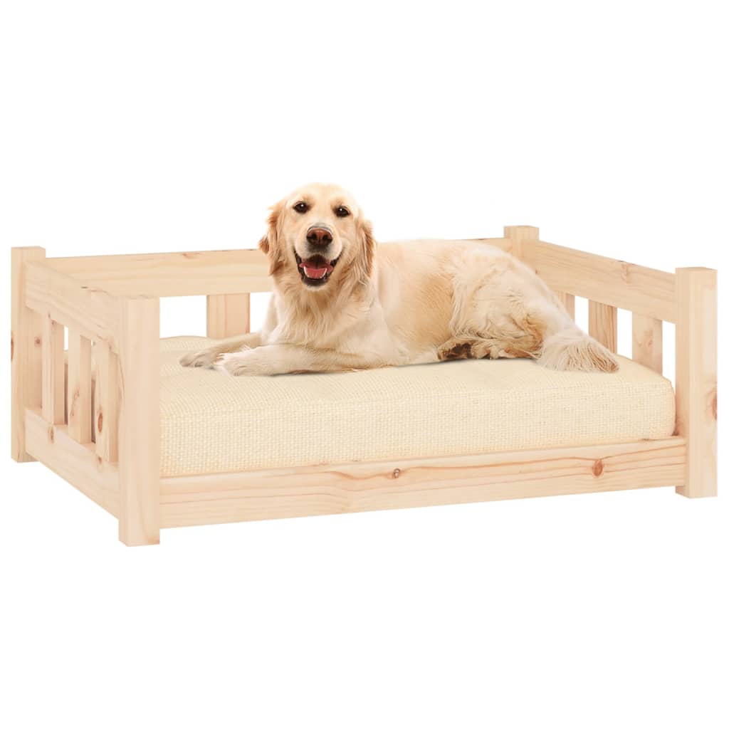 dog bed 75.5x55, solid pine wood;   dog bed 105.5x75