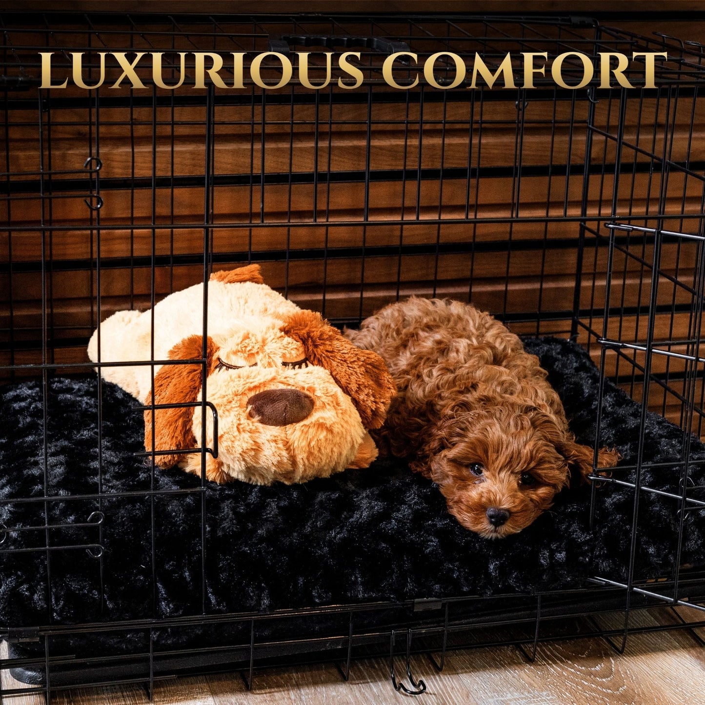 Cozy Canine Plush Dog Bed