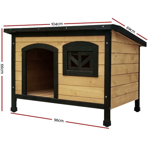 Pet Dog Kennel Extra Large Wooden Outdoor Indoor Puppy Pet House