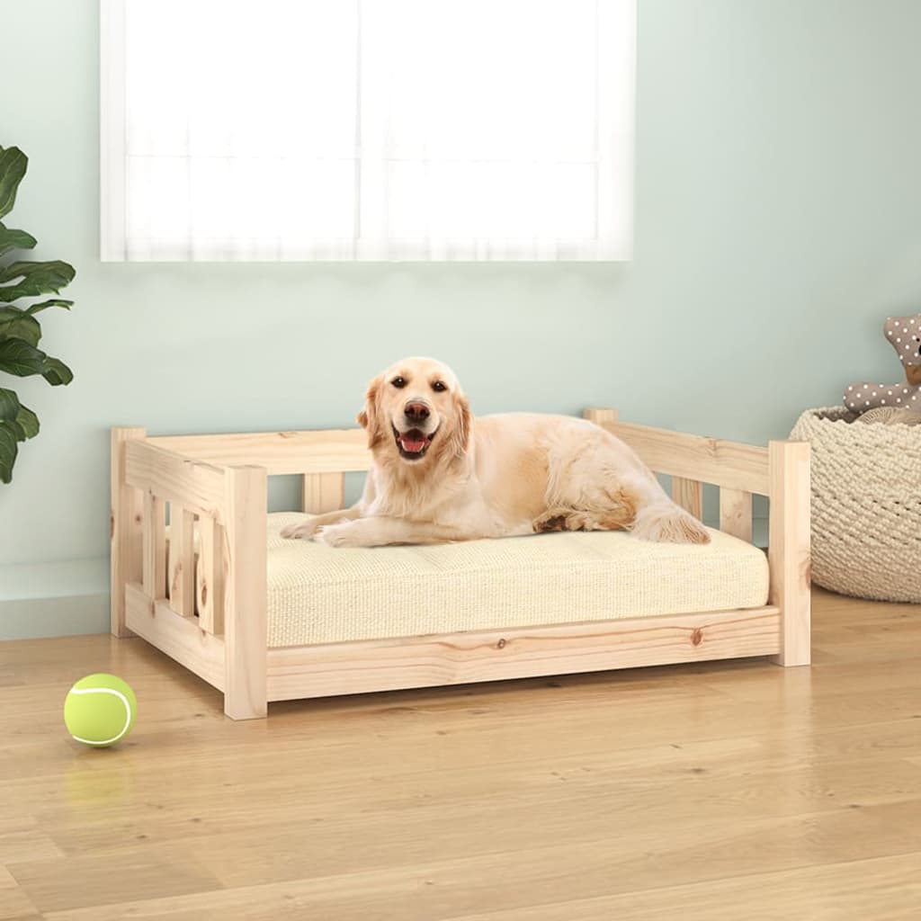 dog bed 75.5x55, solid pine wood;   dog bed 105.5x75